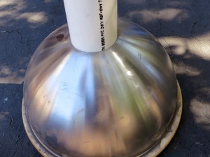 Test Fit of the Column in the Base