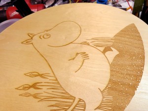 Moomintroll Before Paint