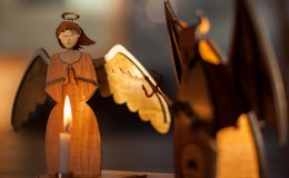 Angels and Devils: Making A Smoking Man Candle&nbsp;Holder