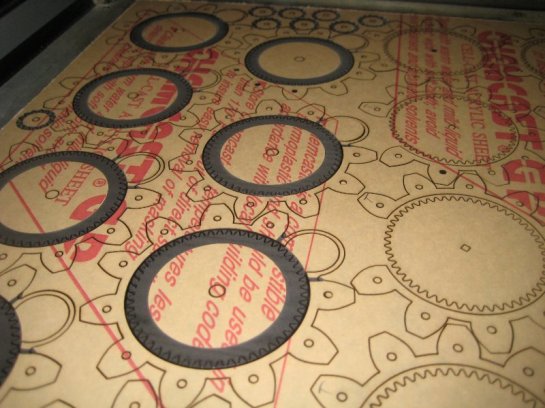 Gears And Etched Clearances